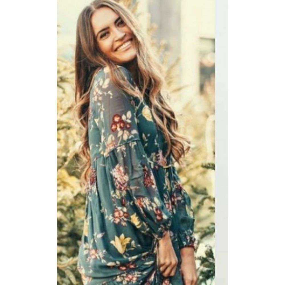 Anthropologie Evelin Maxi Dress Size M - Picture 3 of 12
